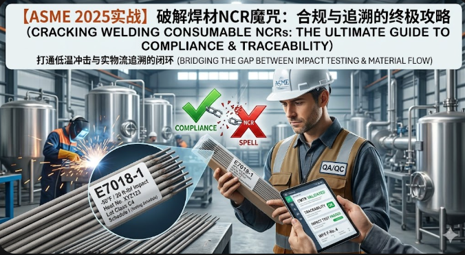 焊材NCR控制：低温冲击与实物流追溯的合规闭环
